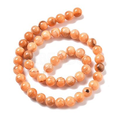 Natural Persian Jade Beads Strands G-A255-A02-02J-1