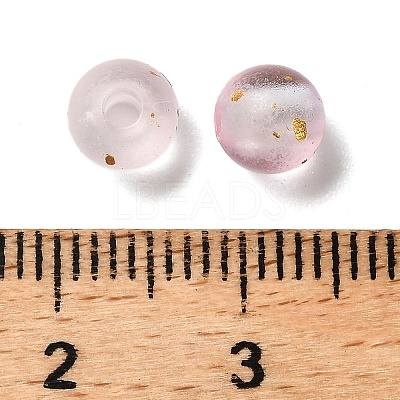 Frosted Transparent Acrylic Beads X1-OACR-F013-12J-1