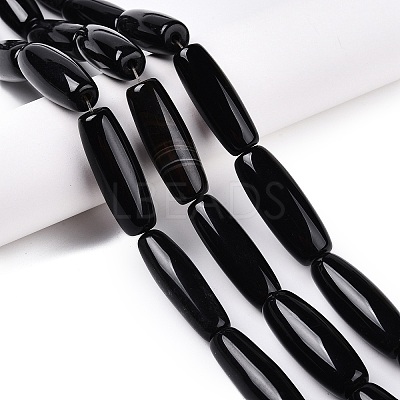 Natural Agate Dyed & Heated Beads Strands G-T138-230C-1