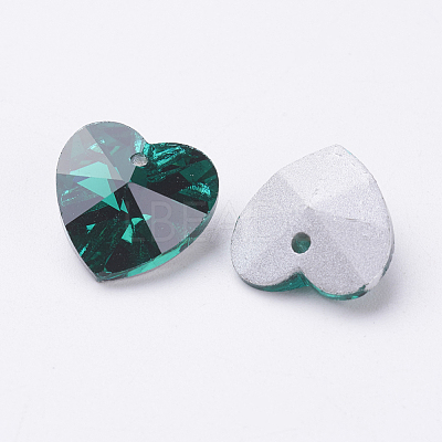 Handmade Glass Pendants X-GH14mm82Y-S-1