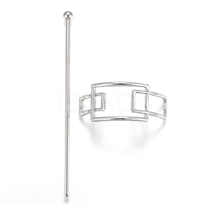 Alloy Hair Sticks OHAR-Z001-03P-1