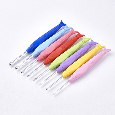 Aluminum Crochet Hooks TOOL-T006-02-1