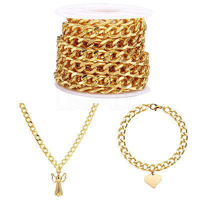 9.84 Feet Brass Faceted Curb Chains CHC-TA0001-31-1