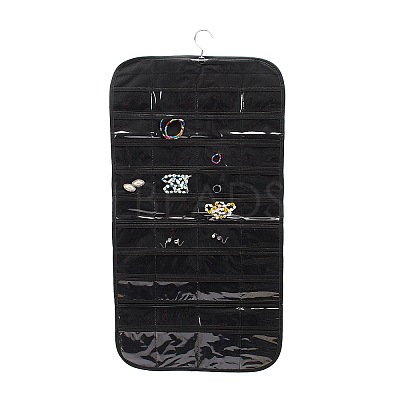 Non-Woven Fabrics Jewelry Hanging Display Bags LS-AJEW-C012-01C-1