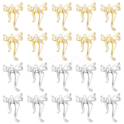 20Pcs 2 Colors Alloy Pendants FIND-TA0008-04-1