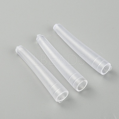 Plastic Tweezer Protective Covers AJEW-WH0323-42B-1