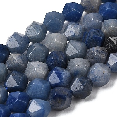 Natural Blue Aventurine Beads Strands G-Z119-A38-03-1