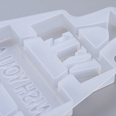 Christmas DIY Pendant Silicone Molds DIY-D049-06-1