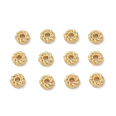 Rack Plating Zinc Alloy Spacer Beads X-PALLOY-F305-04G-1