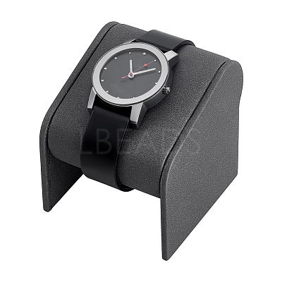 Desktop Imitation Leather Single Watch Holder ODIS-WH0007-64A-1