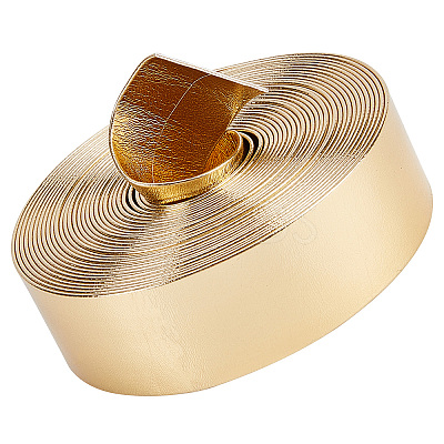 Soft Flat Imitation Leather Cord LC-WH0006-03B-02-1