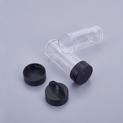 Transparent Plastic Bead Containers CON-BC0005-61-1