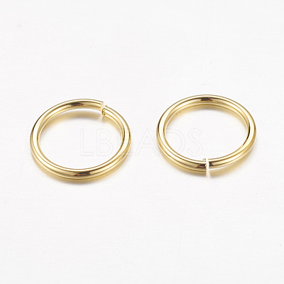 Brass Open Jump Rings JRC10MM-G-1