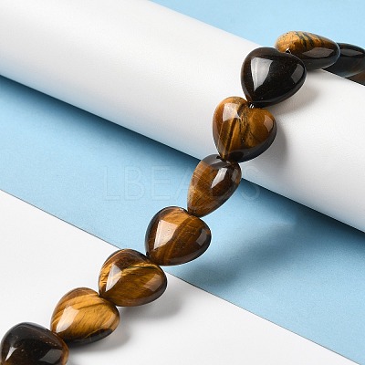 Natural Tiger Eye Beads Strands G-K335-01E-1