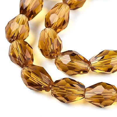 Transparent Glass Beads Strands EGLA-N013-T6mm-D16-1