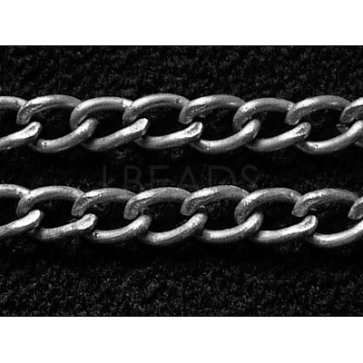 Iron Twisted Chains Curb Chains CHS007Y-01-B-NF-1