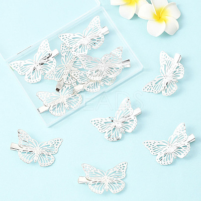 12Pcs 2 Styles Iron Alligator Hair Clips for Women Girls PHAR-SP0001-28B-1
