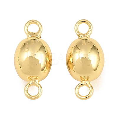 Brass Connector Charms KK-CBA57A9-02G-1