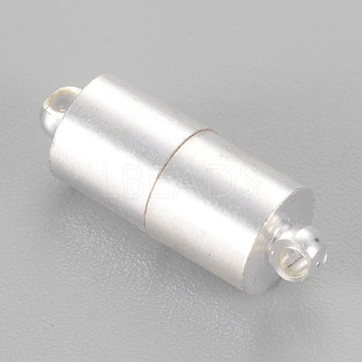 Brass Magnetic Clasps with Loops MC027-S-1