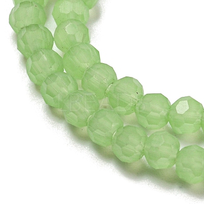 Imitation Jade Glass Beads Stands EGLA-A035-J3mm-D01-1