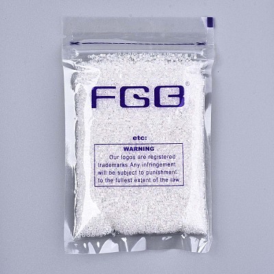 FGB 11/0 Grade A Baking Paint Glass Seed Beads SEED-S030-0161-1