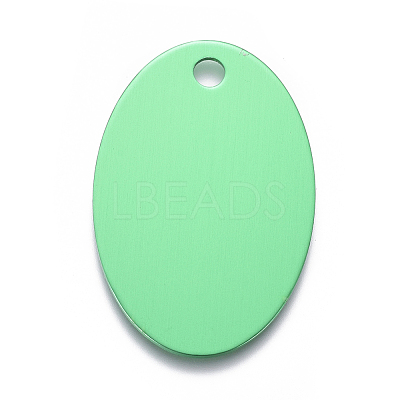 Pet Aluminium Pendants ALUM-I002-05-1