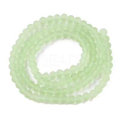 Transparent Glass Beads Strands EGLA-A044-T3mm-MD09-1