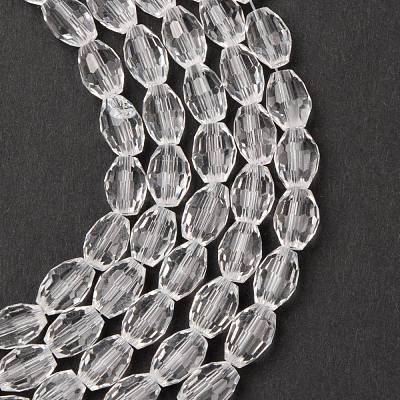 Glass Beads Strands X-GC893Y-14-1