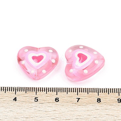 Handmade Lampwork Beads Strands LAMP-R004-06B-03-1