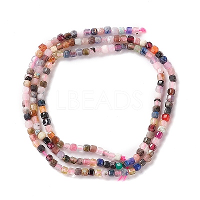 Natural Mixed Gemstone Beads Strands X-G-M390-01-1