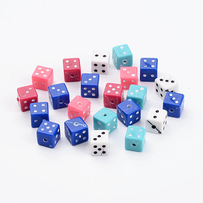 Opaque Acrylic Beads MACR-3030-1