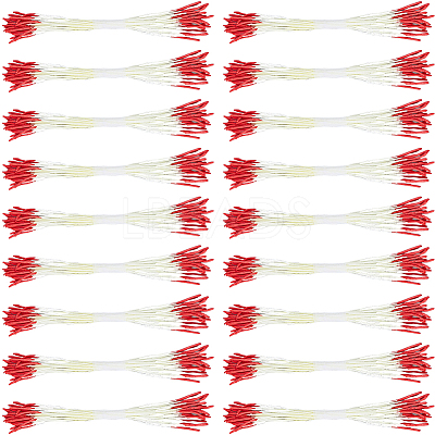 Rope with Plaster Artificial Fzlower Core for Hairpin Accessories DIY-WH20010-10A-1