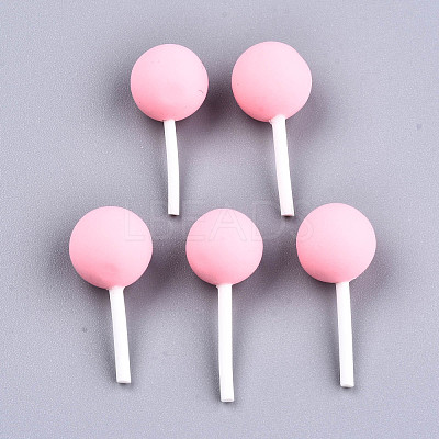 Handmade Polymer Clay 3D Lollipop Embellishments CLAY-T016-82E-1