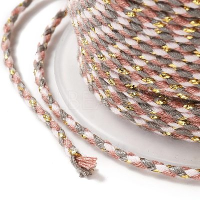4-Ply Polycotton Cord with Metallic Thread OCOR-Z003-C16-1