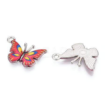 Printed Alloy Pendants PALLOY-R111-14E-1