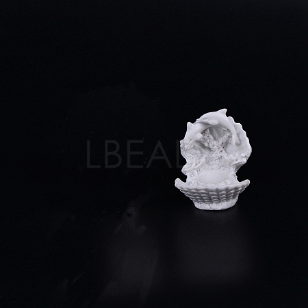 Resin Crystal Ball Display Pedestal DJEW-PW0009-030A-1