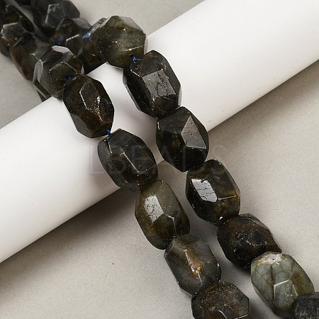 Natural Labradorite Beads Strands G-F796-C10-01-1