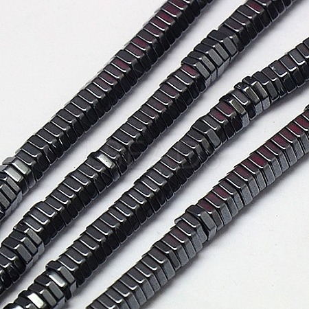 Non-magnetic Synthetic Hematite Beads Strands G-J165-2mm-01-1