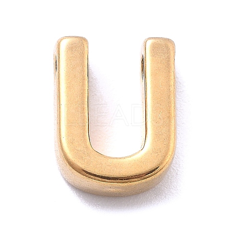 Ion Plating(IP) 304 Stainless Steel Charms STAS-R138-07G-U-1