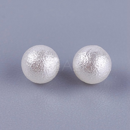 Eco-Friendly ABS Plastic Imitation Pearl Beads KY-WH0012-01A-1