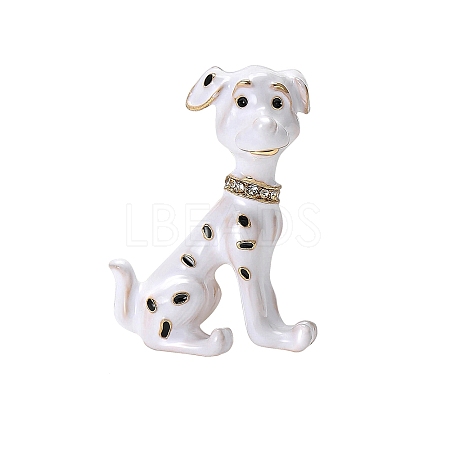 Spotted Dog Enamel Pin PW-WG2608B-02-1