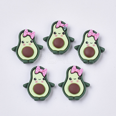 Resin Decoden Cabochons CRES-N018-016-1