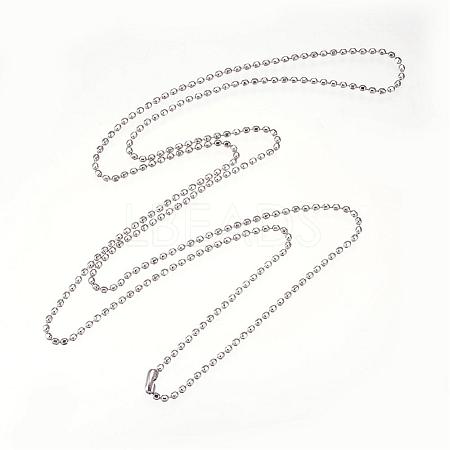 304 Stainless Steel Necklaces NJEW-D281-16-1