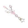 Jellyfish Glass Pendant Decorations HJEW-JM02962-01-4