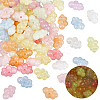 80Pcs Luminous Acrylic Beads OACR-PA0002-01-1