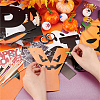 Halloween Decoration Paper Flag Banners DIY-WH0453-12A-3