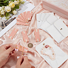6Pcs Square PU Leather Jewelry Storage Bags with Iron Button ABAG-OC0001-18E-3