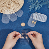 10Pcs Acrylic Earring Organizer Display Cards EDIS-WH0012-49B-3
