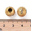 Ion Plating(IP) 304 Stainless Steel Rhinestone European Beads STAS-A092-10F-G-3