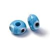 Handmade Evil Eye Lampwork Beads LAMP-F021-01-01-2